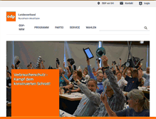 Tablet Screenshot of oedp-nrw.de